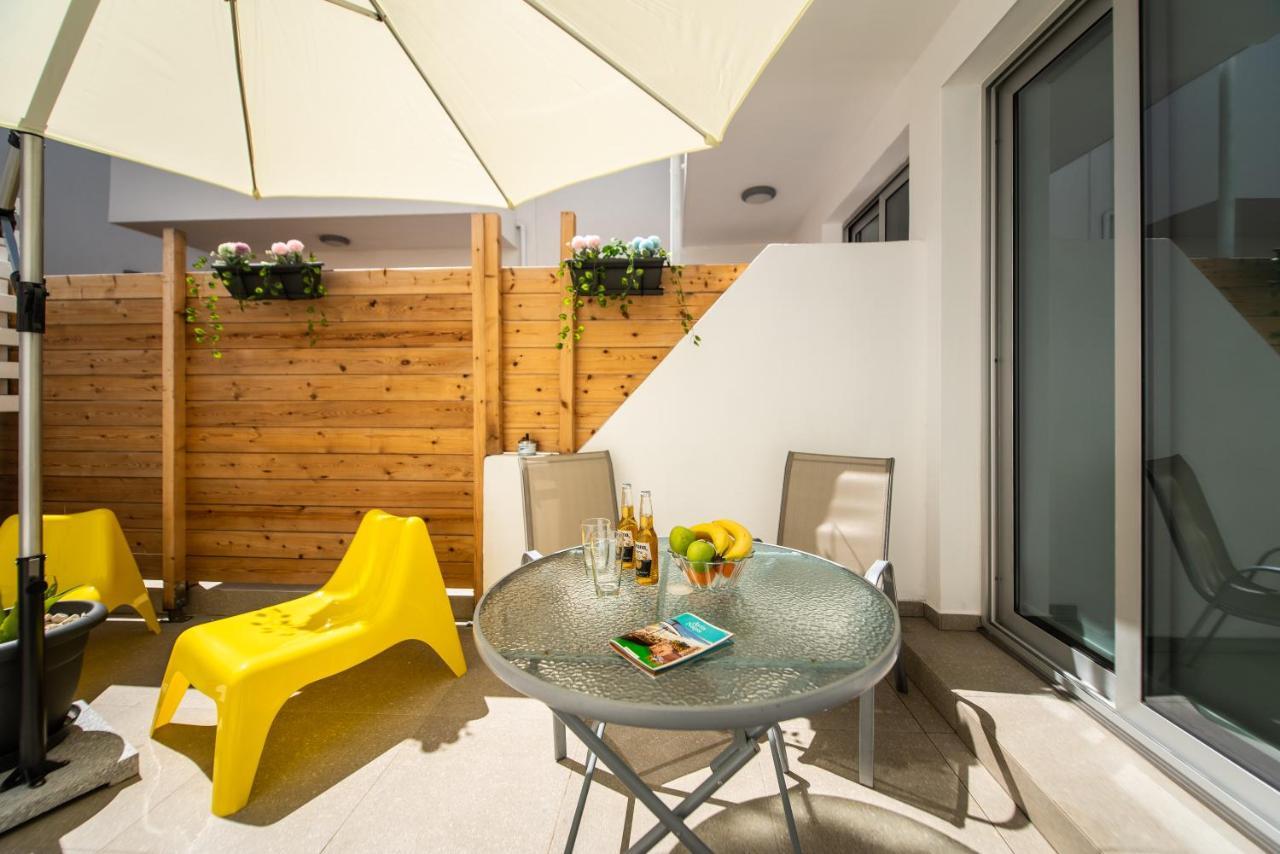 Spiros Luxury Apartments 圣纳帕 外观 照片